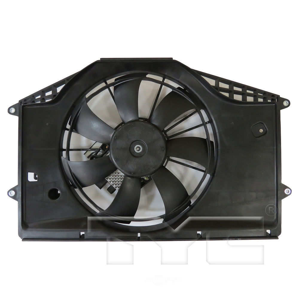 TYC - Dual Radiator And Condenser Fan Assembly - TYC 624610