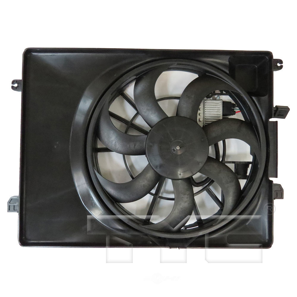 TYC - Dual Radiator And Condenser Fan Assembly - TYC 624620