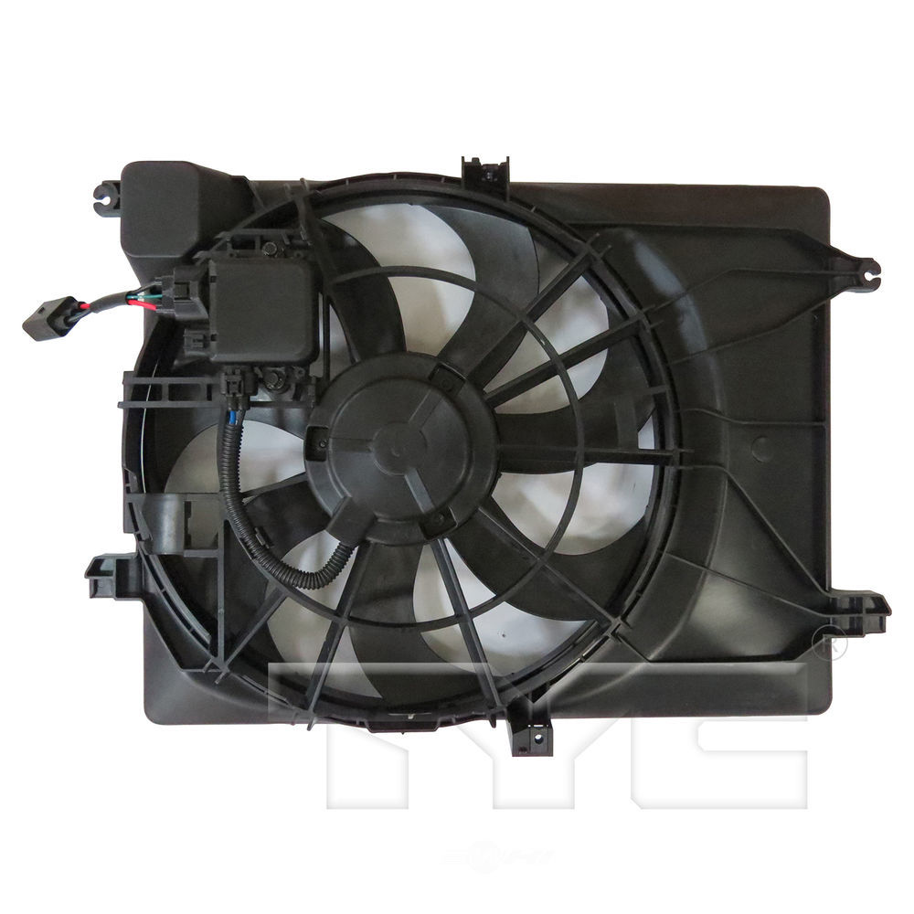TYC - Dual Radiator And Condenser Fan Assembly - TYC 624620