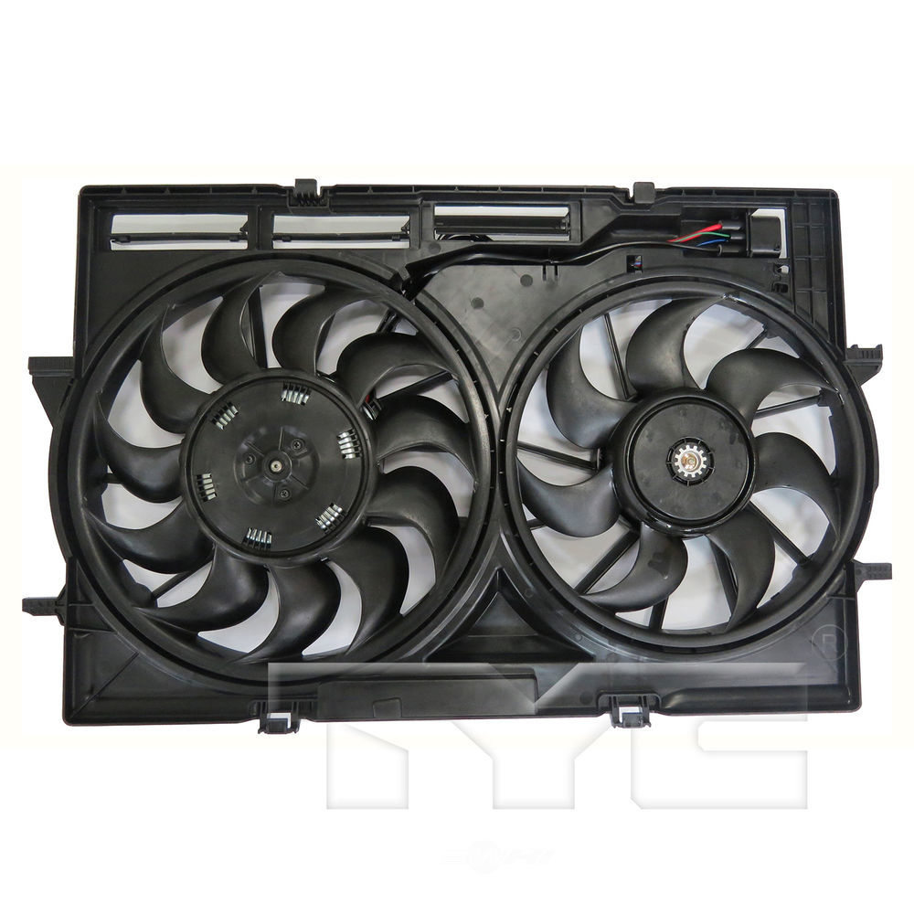 TYC - Dual Radiator And Condenser Fan Assembly - TYC - 624630