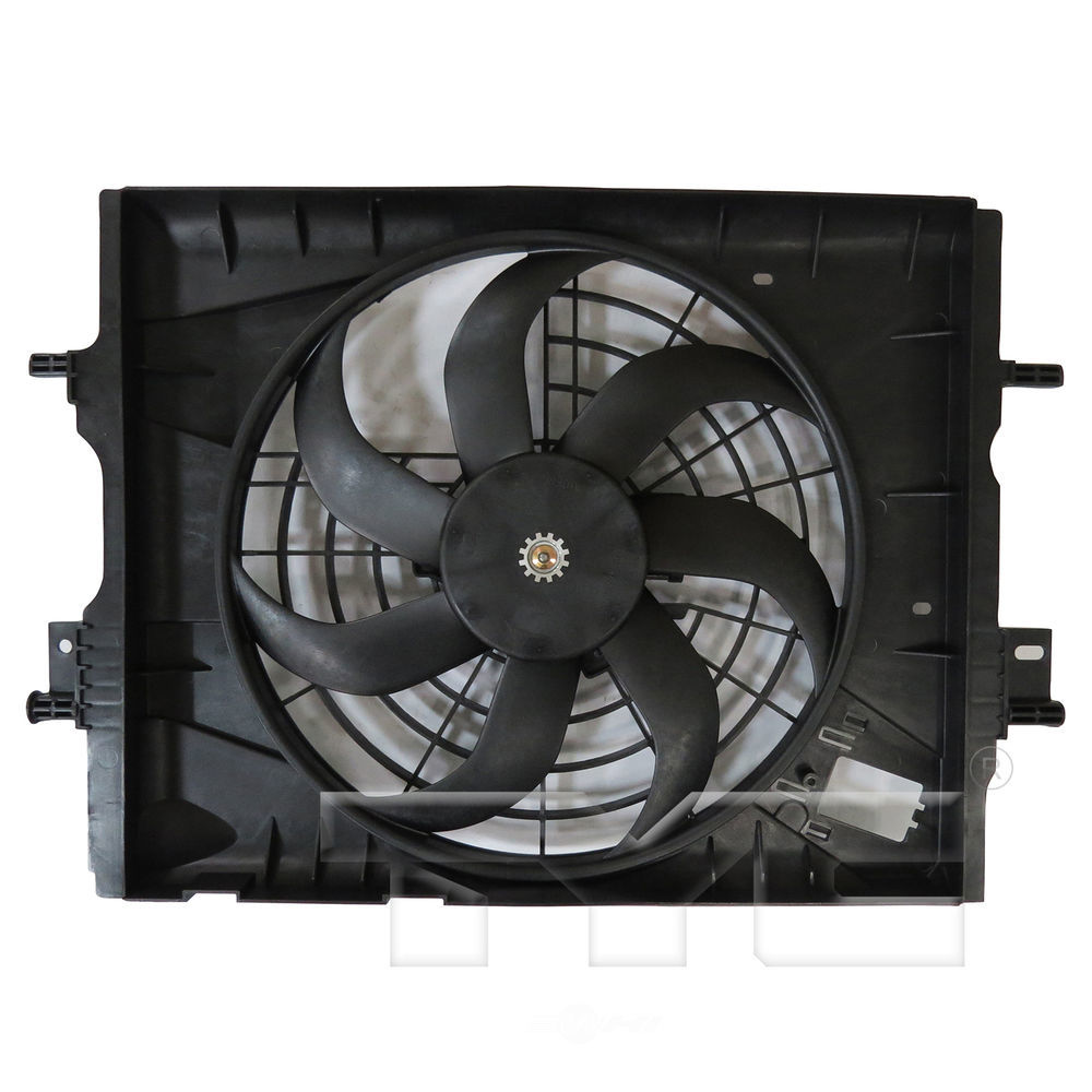 TYC - Dual Radiator And Condenser Fan Assembly - TYC 624640