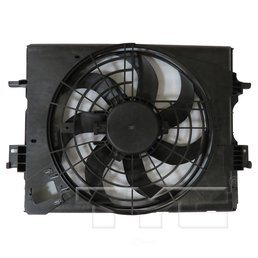 TYC - Dual Radiator And Condenser Fan Assembly - TYC 624640