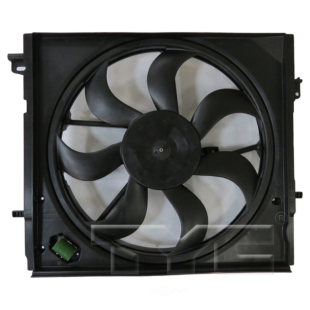 TYC - Dual Radiator And Condenser Fan Assembly - TYC 624660