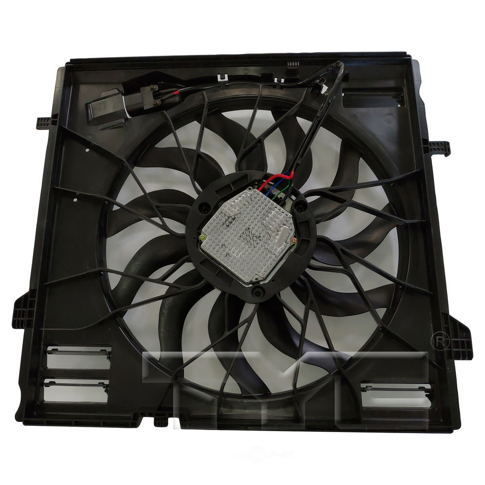 TYC - Dual Radiator And Condenser Fan Assembly - TYC 624680