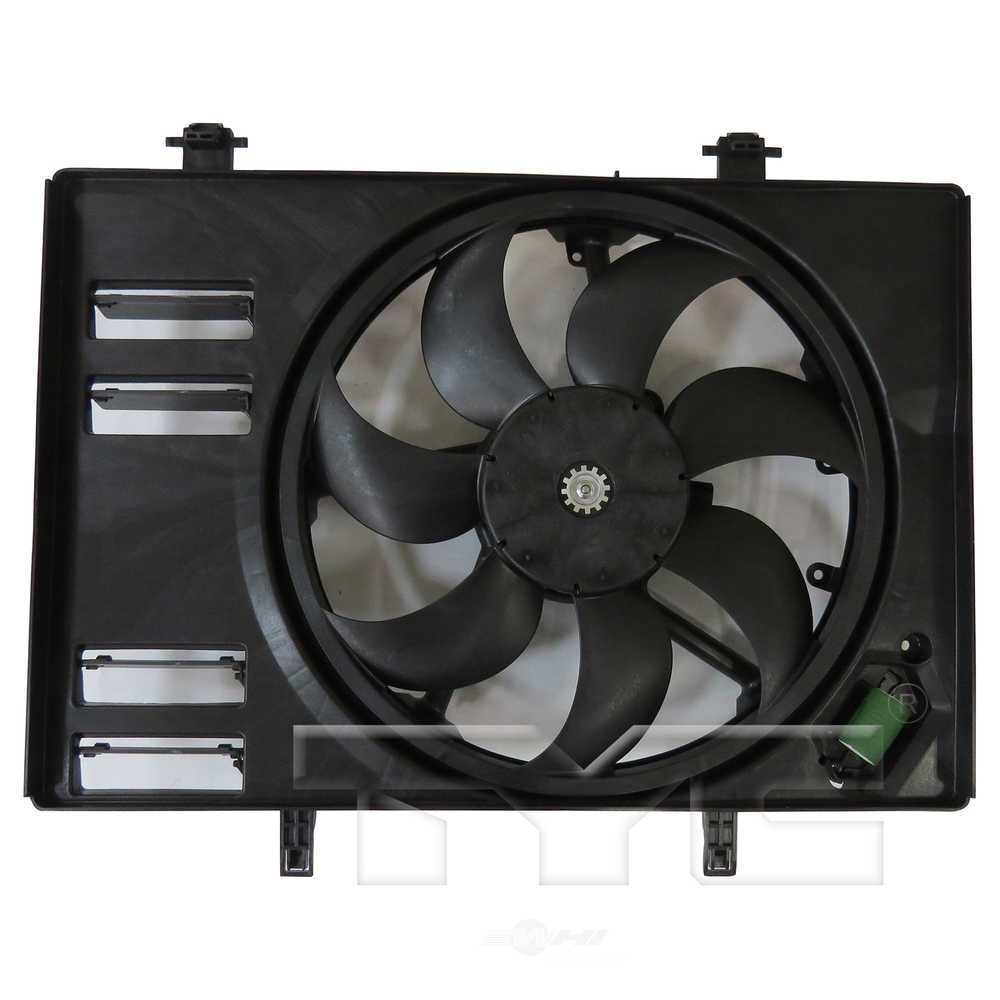 TYC - Dual Radiator And Condenser Fan Assembly - TYC - 624690