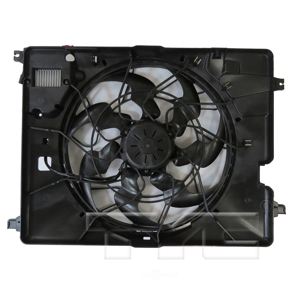 TYC - Dual Radiator And Condenser Fan Assembly - TYC - 624700