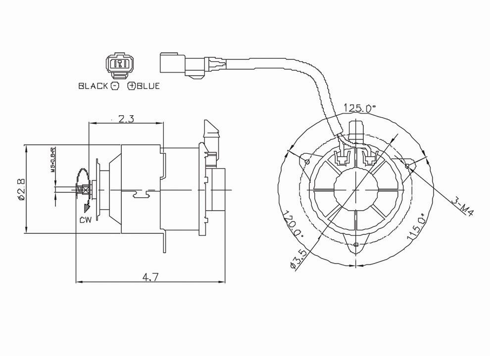 TYC - Engine Cooling Fan Motor - TYC 630640