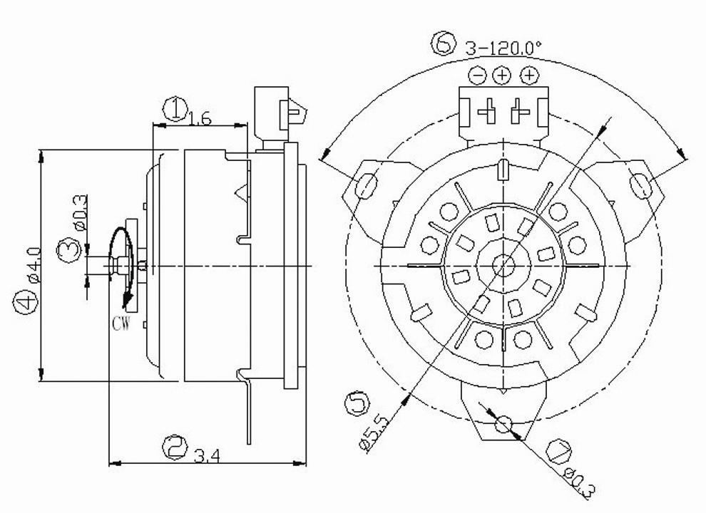 TYC - Engine Cooling Fan Motor - TYC - 630690
