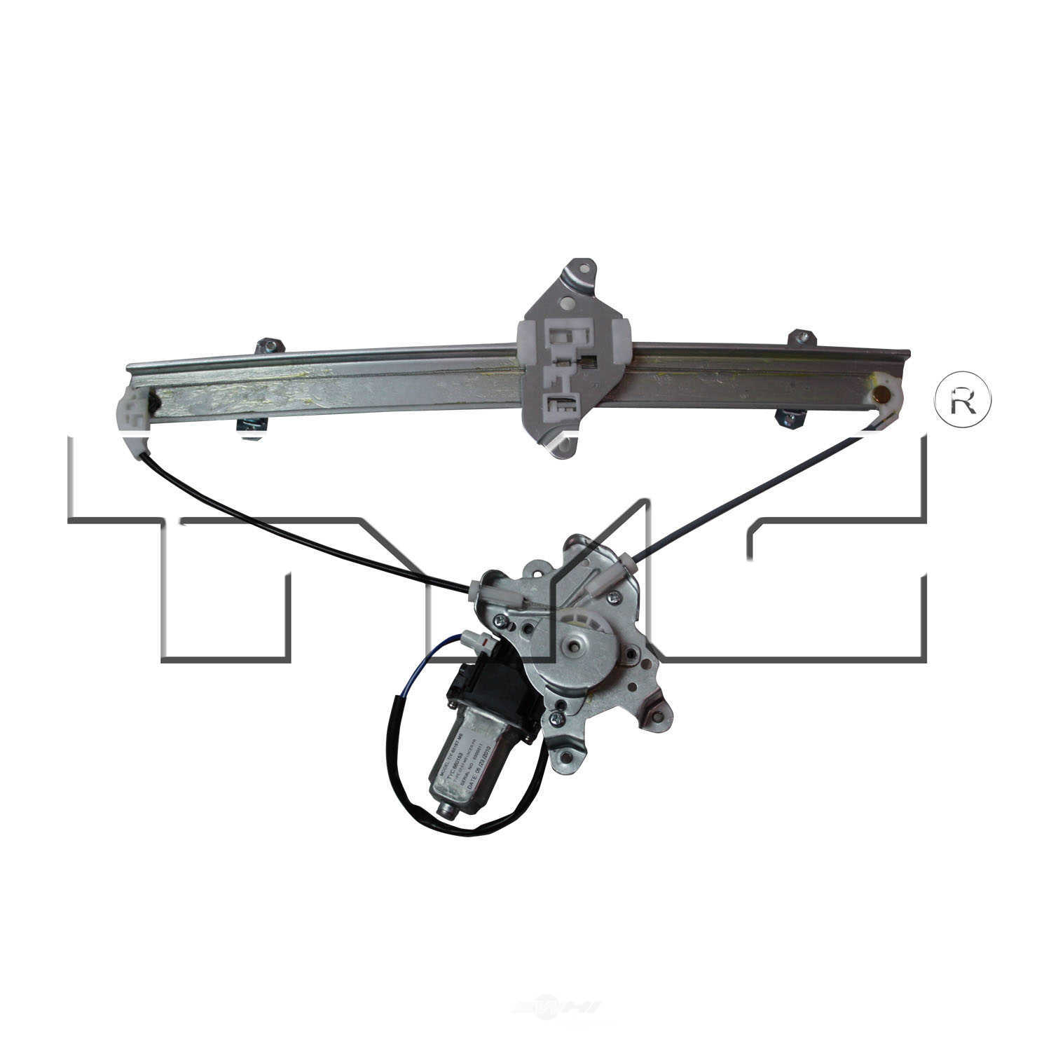 TYC - Power Window Motor And Regulator Assembly - TYC - 660153