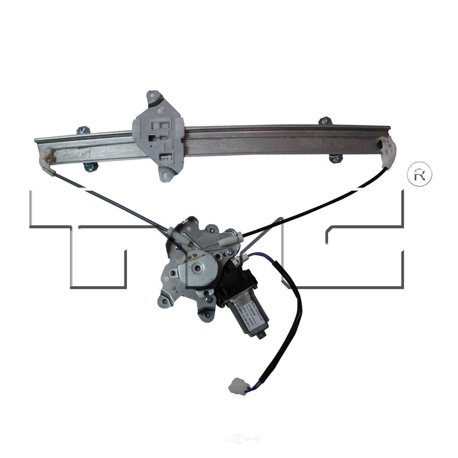 TYC - Power Window Motor And Regulator Assembly - TYC - 660154