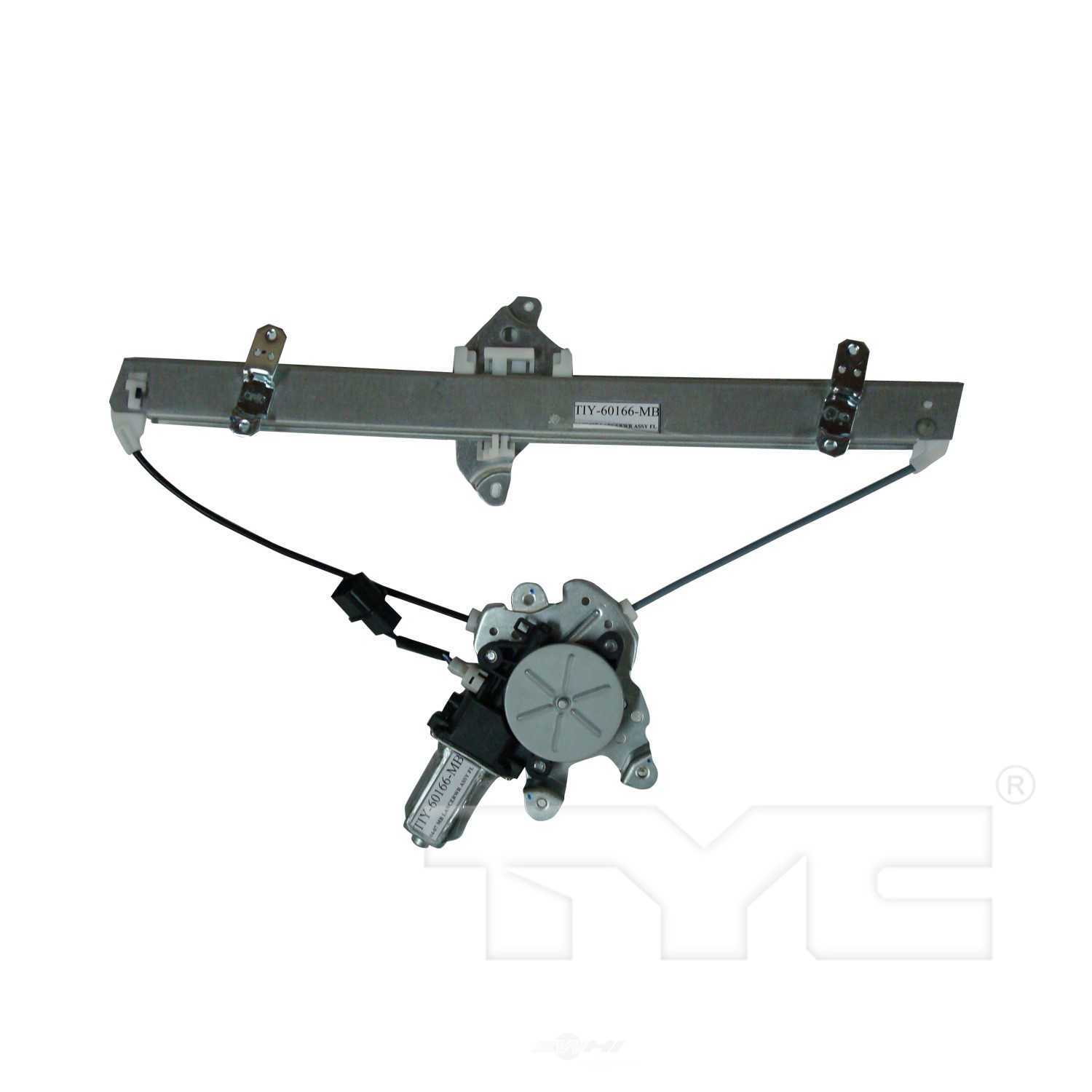 TYC - Power Window Motor And Regulator Assembly - TYC - 660156