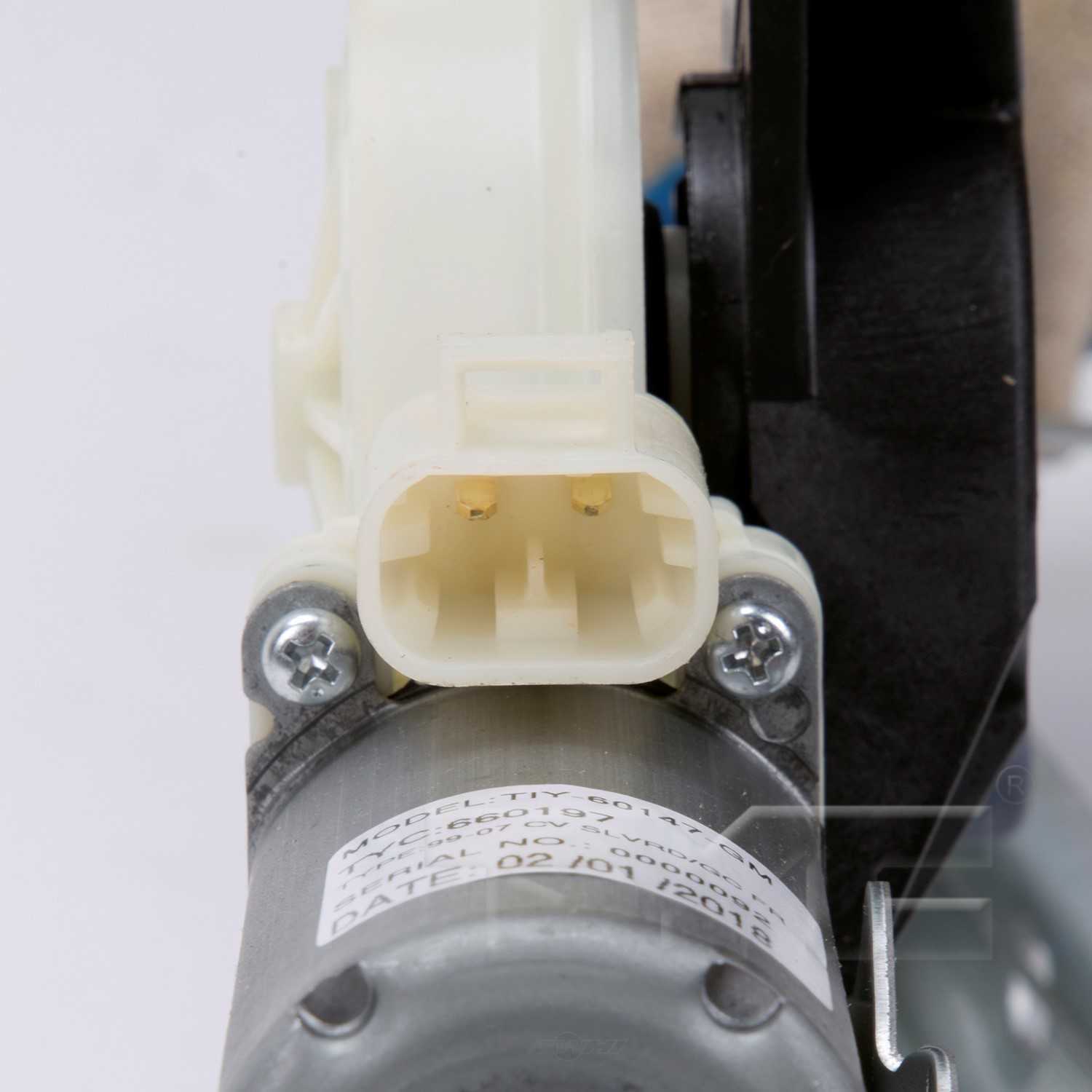TYC - Power Window Motor And Regulator Assembly - TYC 660197