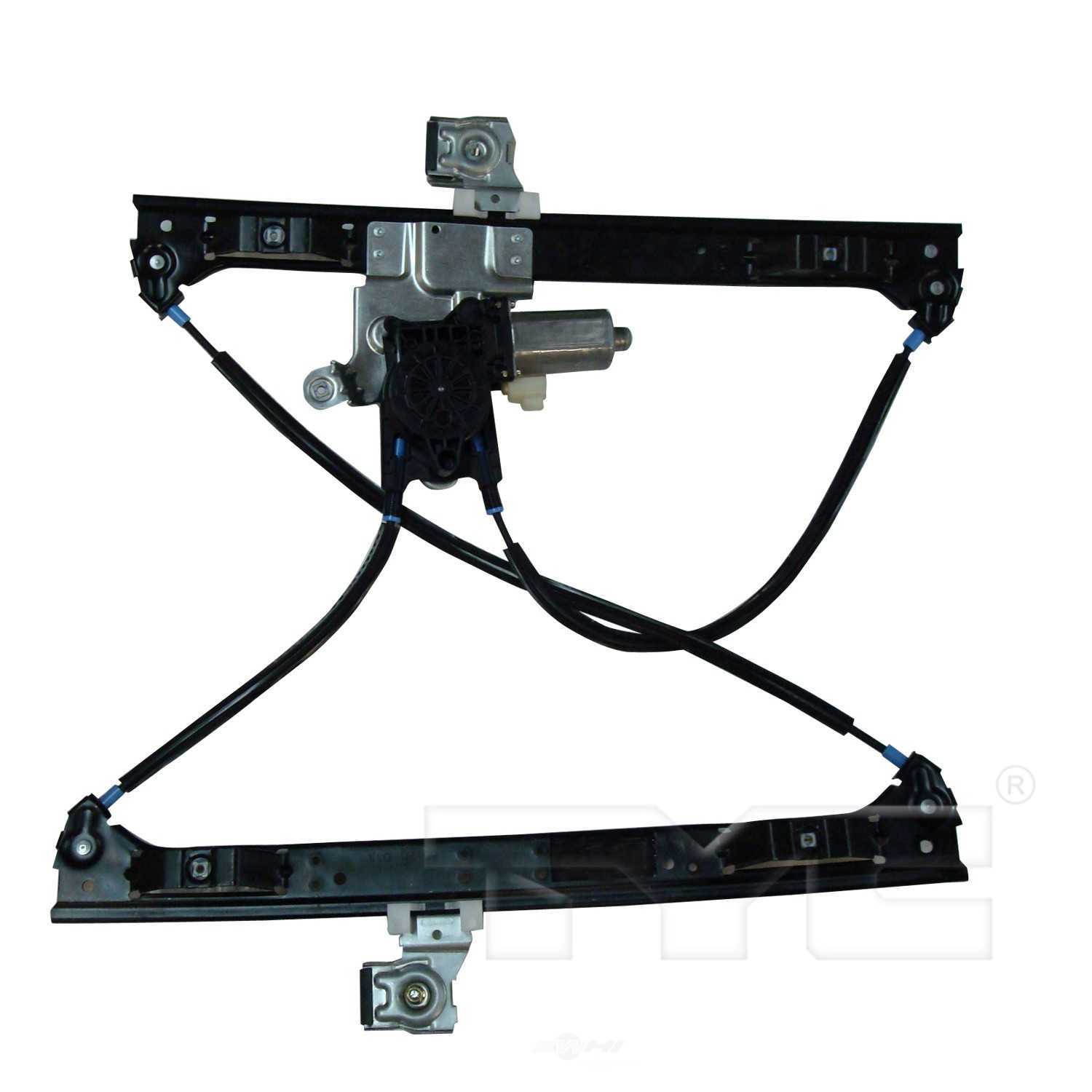 TYC - Power Window Motor And Regulator Assembly - TYC - 660214