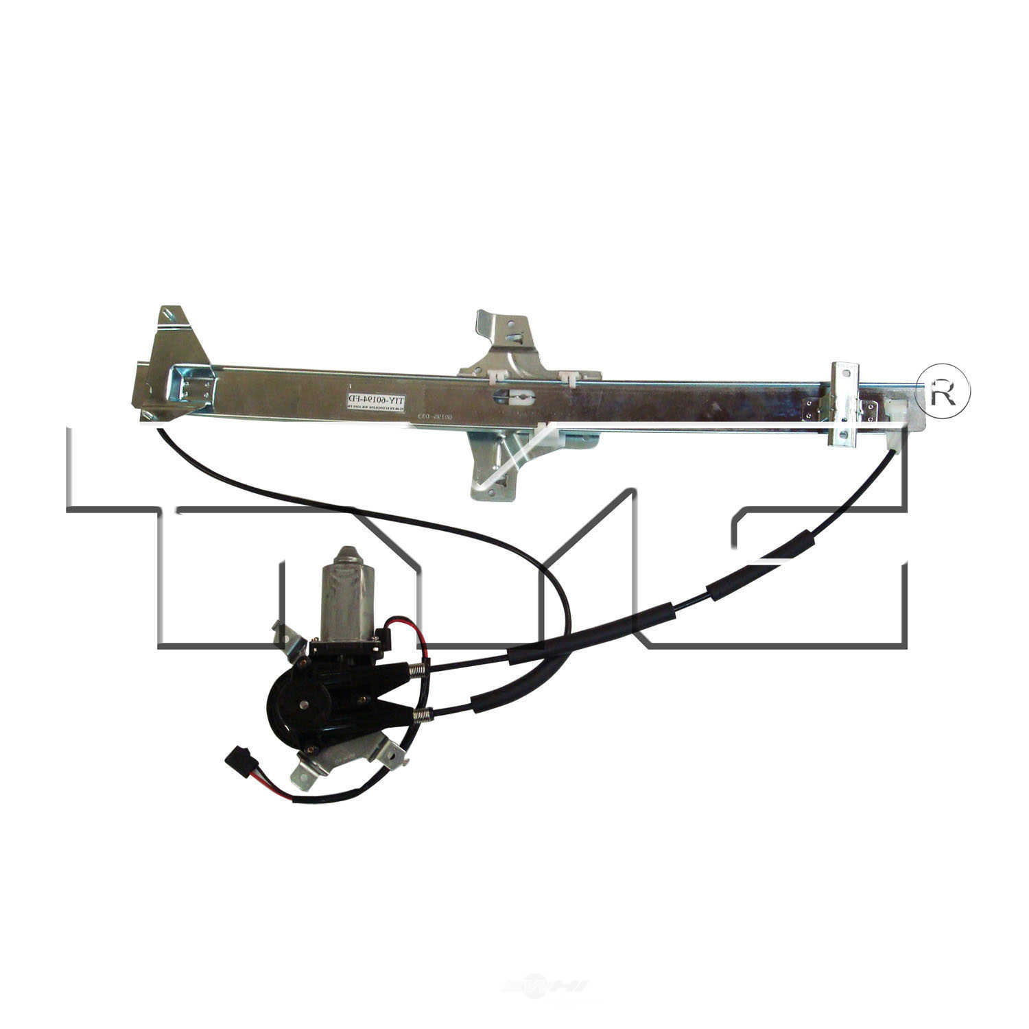 TYC - Power Window Motor And Regulator Assembly - TYC - 660234