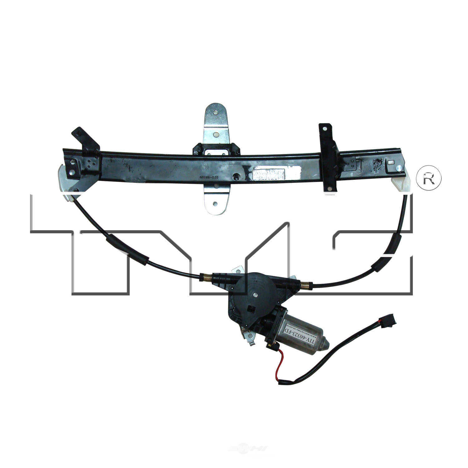 TYC - Power Window Motor And Regulator Assembly - TYC - 660247