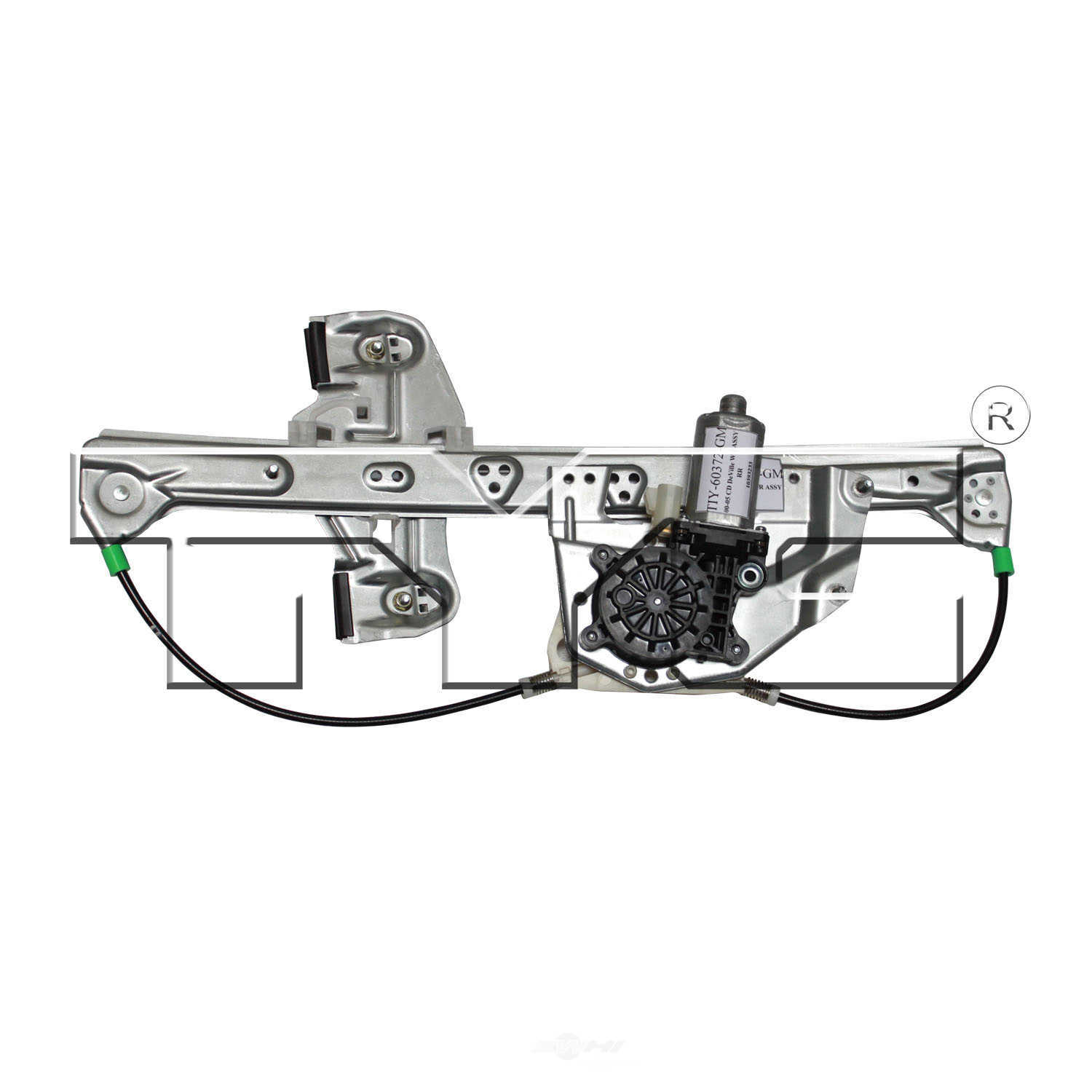 TYC - Power Window Motor And Regulator Assembly - TYC - 660265