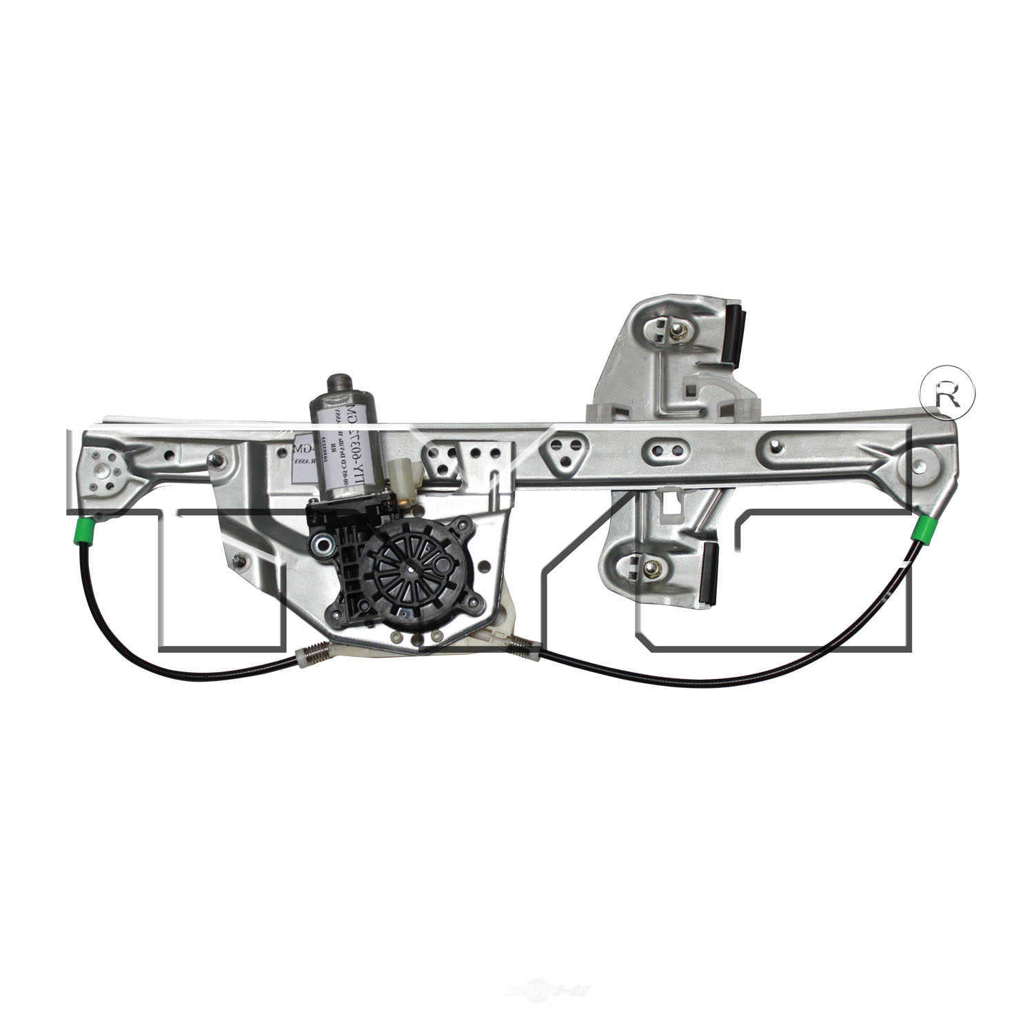 TYC - Power Window Motor And Regulator Assembly - TYC - 660266