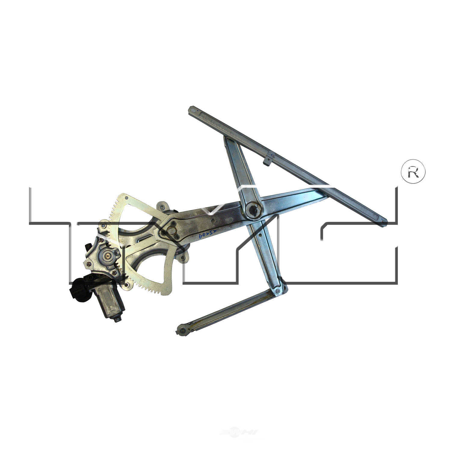 TYC - Power Window Motor And Regulator Assembly - TYC - 660295