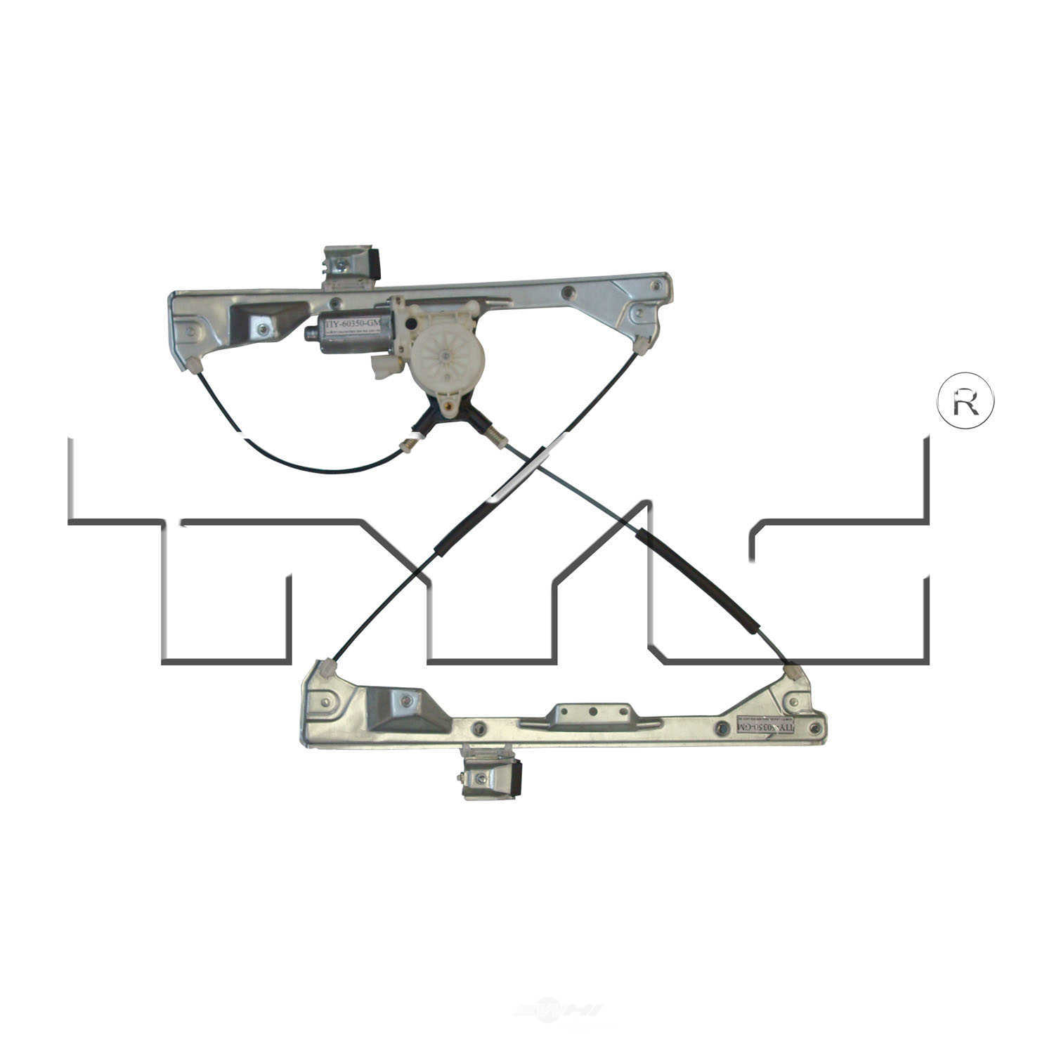 TYC - Power Window Motor And Regulator Assembly - TYC - 660353