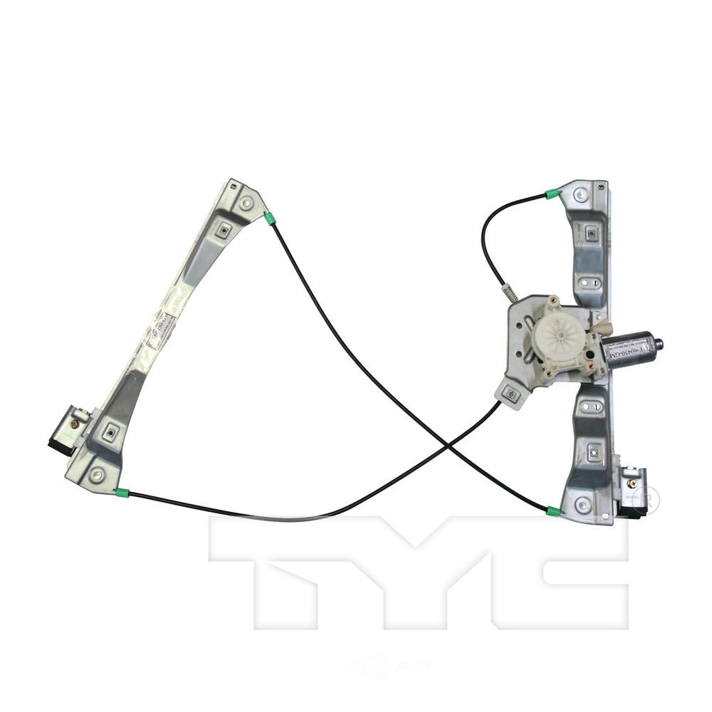 TYC - Power Window Motor And Regulator Assembly (Front Right) - TYC 660387
