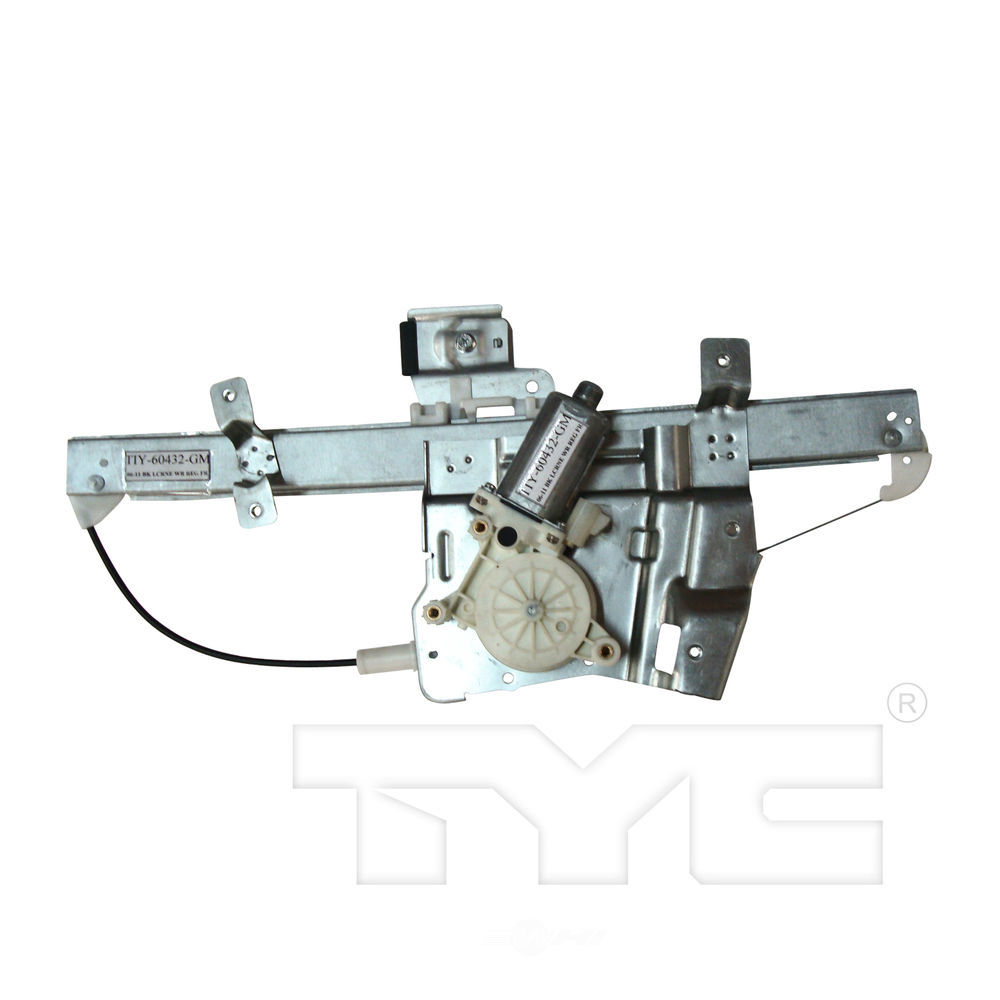 TYC - Power Window Motor And Regulator Assembly (Front Right) - TYC 660409