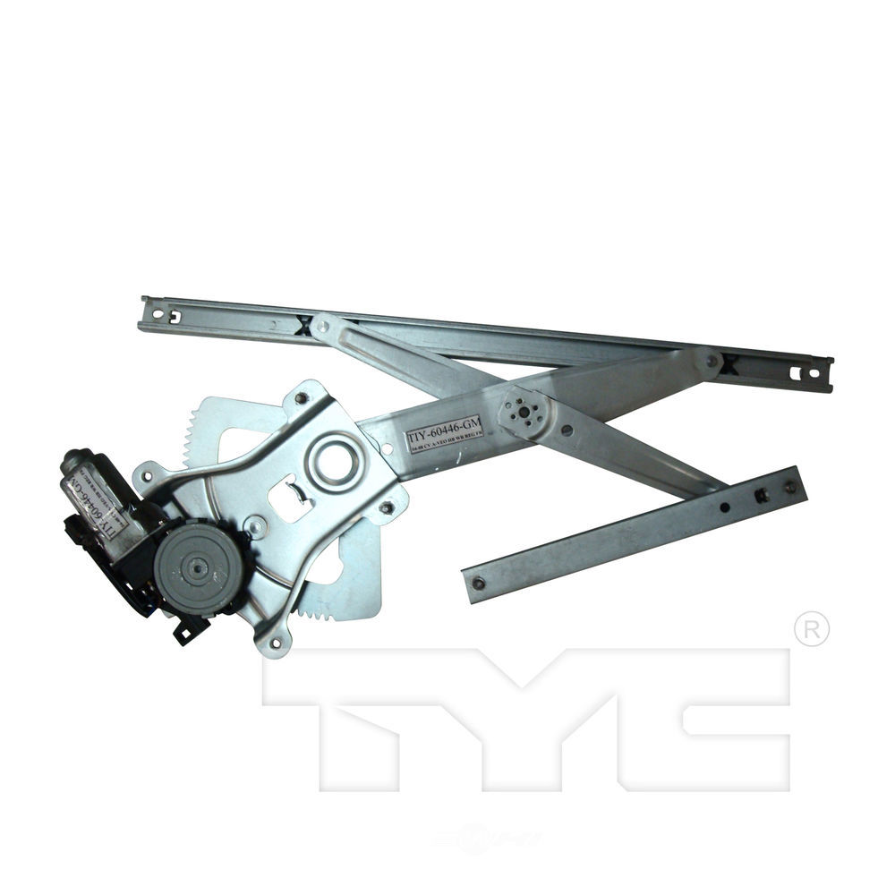 TYC - Power Window Motor And Regulator Assembly (Front Right) - TYC 660411