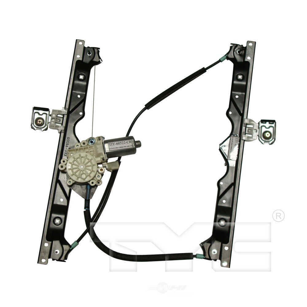 TYC - Power Window Motor And Regulator Assembly - TYC - 660429