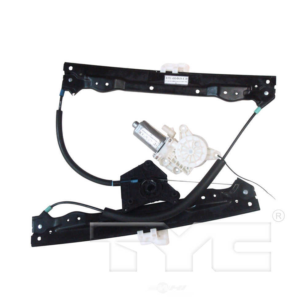 TYC - Power Window Motor And Regulator Assembly - TYC - 660482