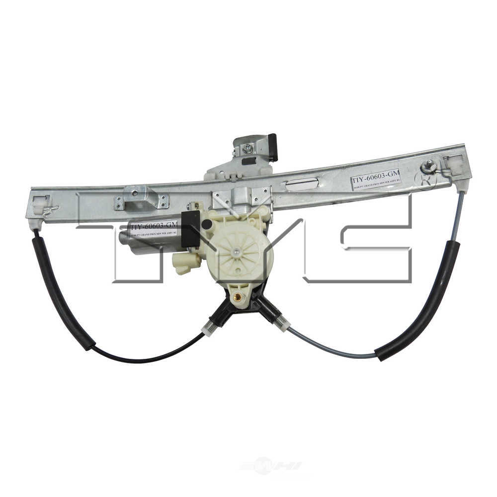 TYC - Power Window Motor And Regulator Assembly - TYC - 660510