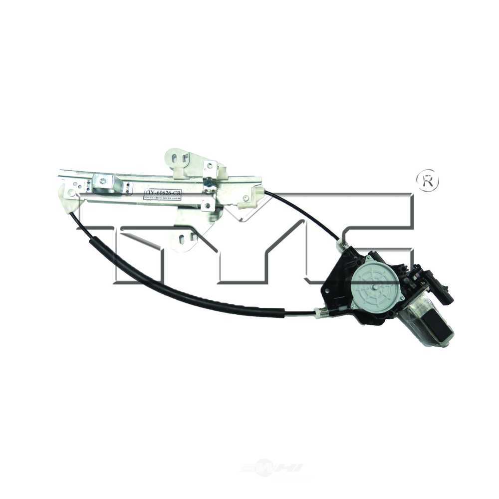 TYC - Power Window Motor And Regulator Assembly - TYC - 660515