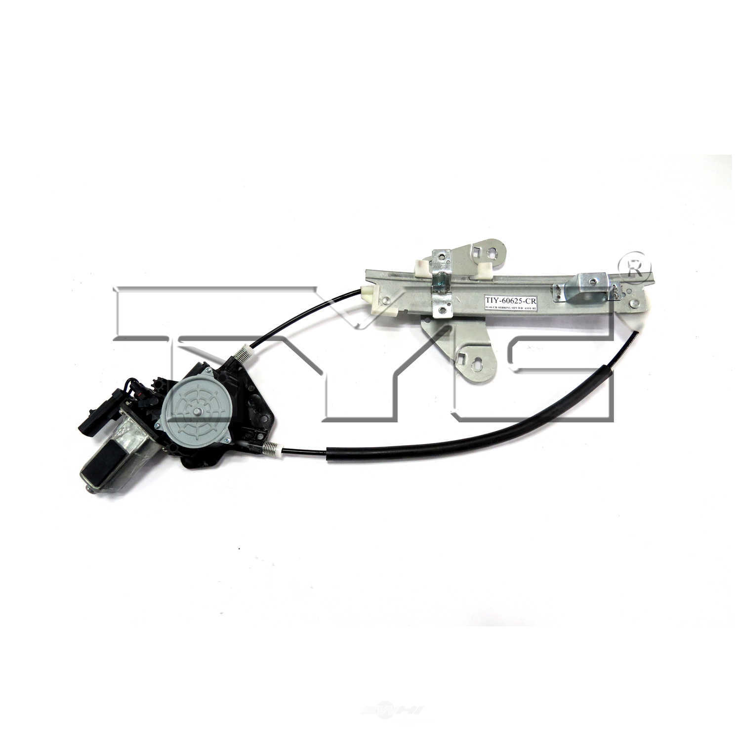 TYC - Power Window Motor And Regulator Assembly - TYC - 660516