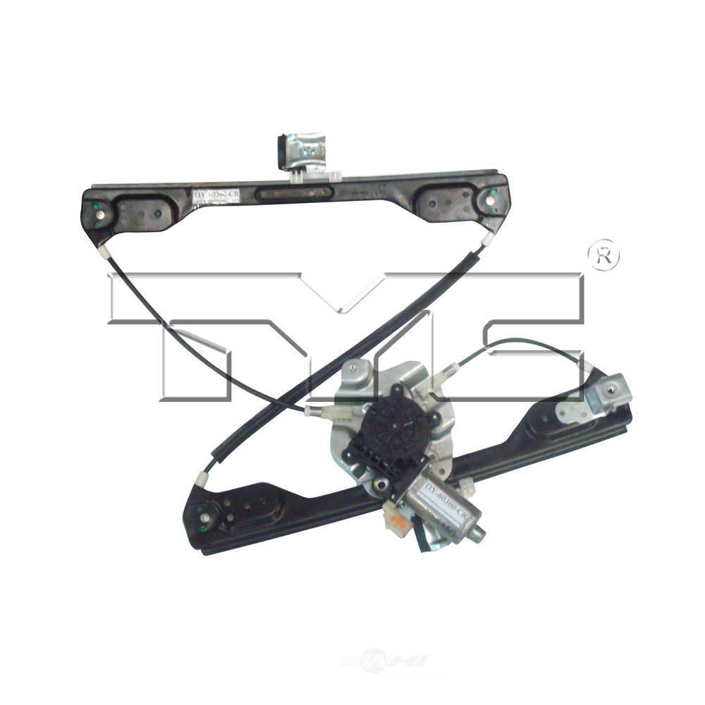 TYC - Power Window Motor And Regulator Assembly - TYC - 660521
