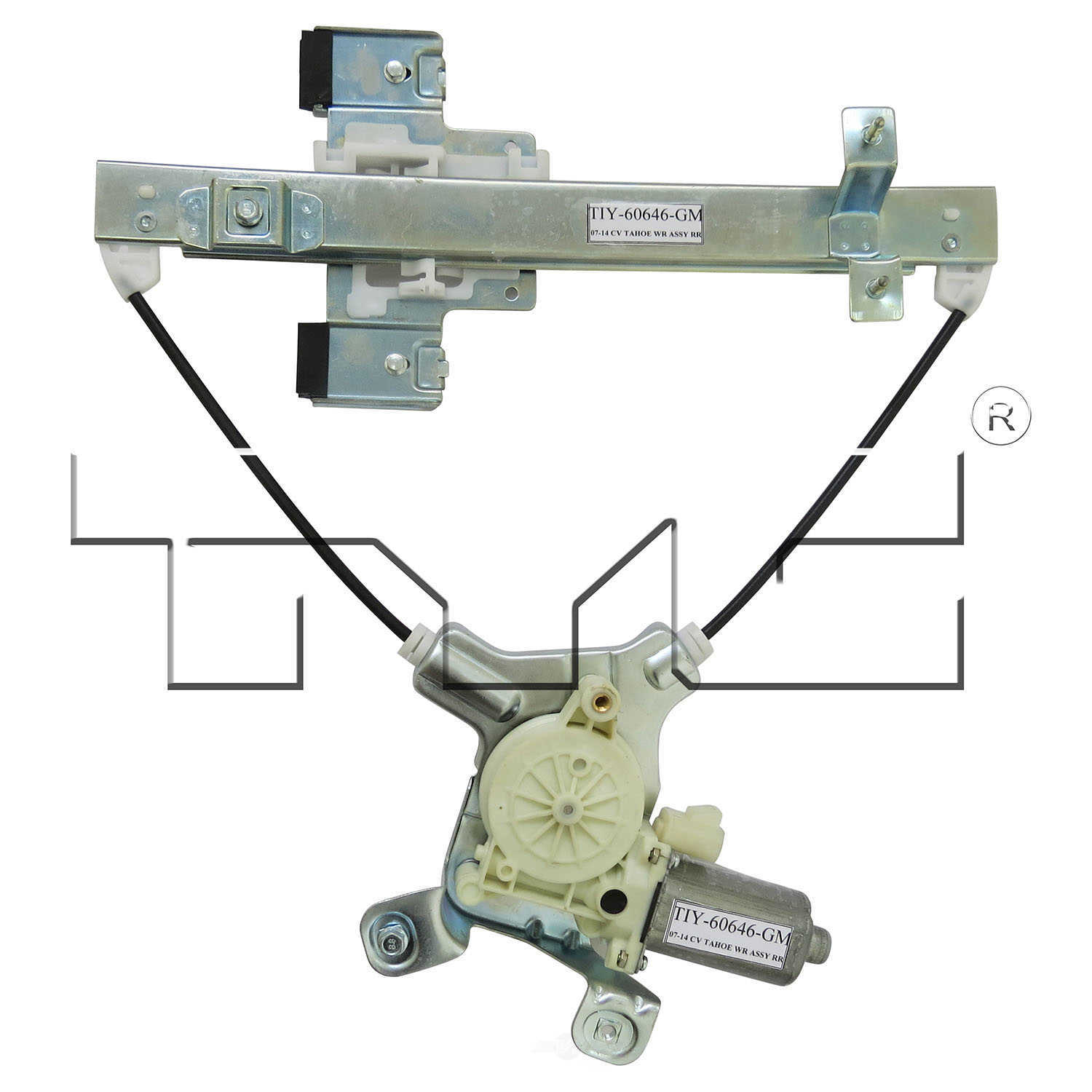 TYC - Power Window Motor And Regulator Assembly - TYC - 660533