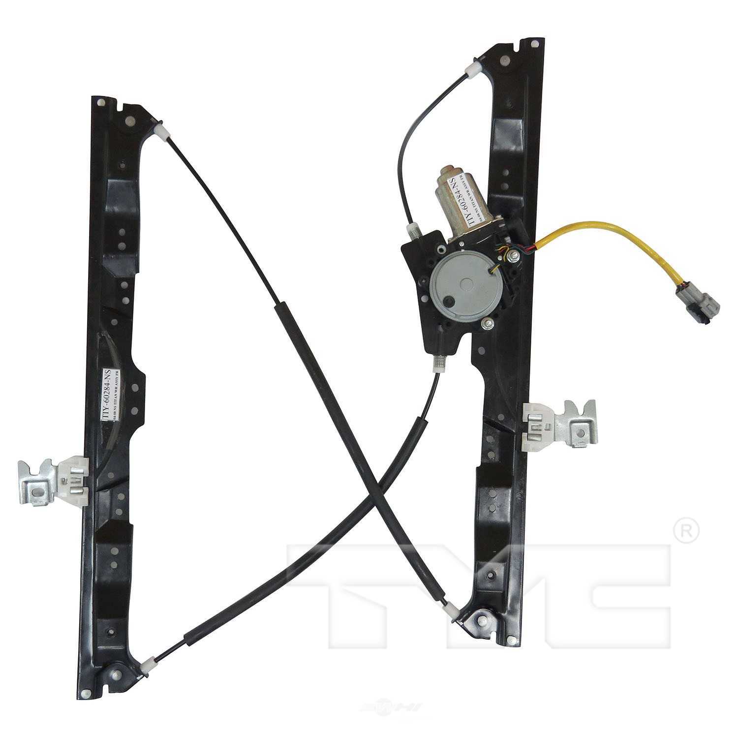 TYC - Power Window Motor And Regulator Assembly - TYC - 660537