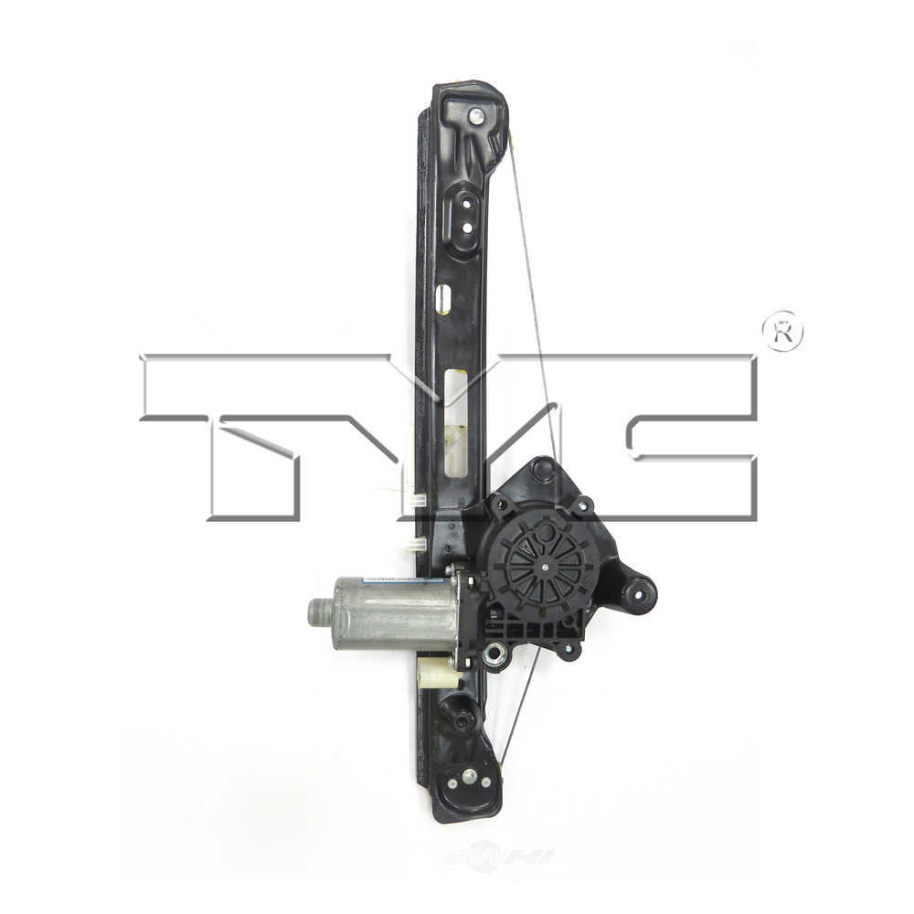 TYC - Power Window Motor And Regulator Assembly - TYC - 660542