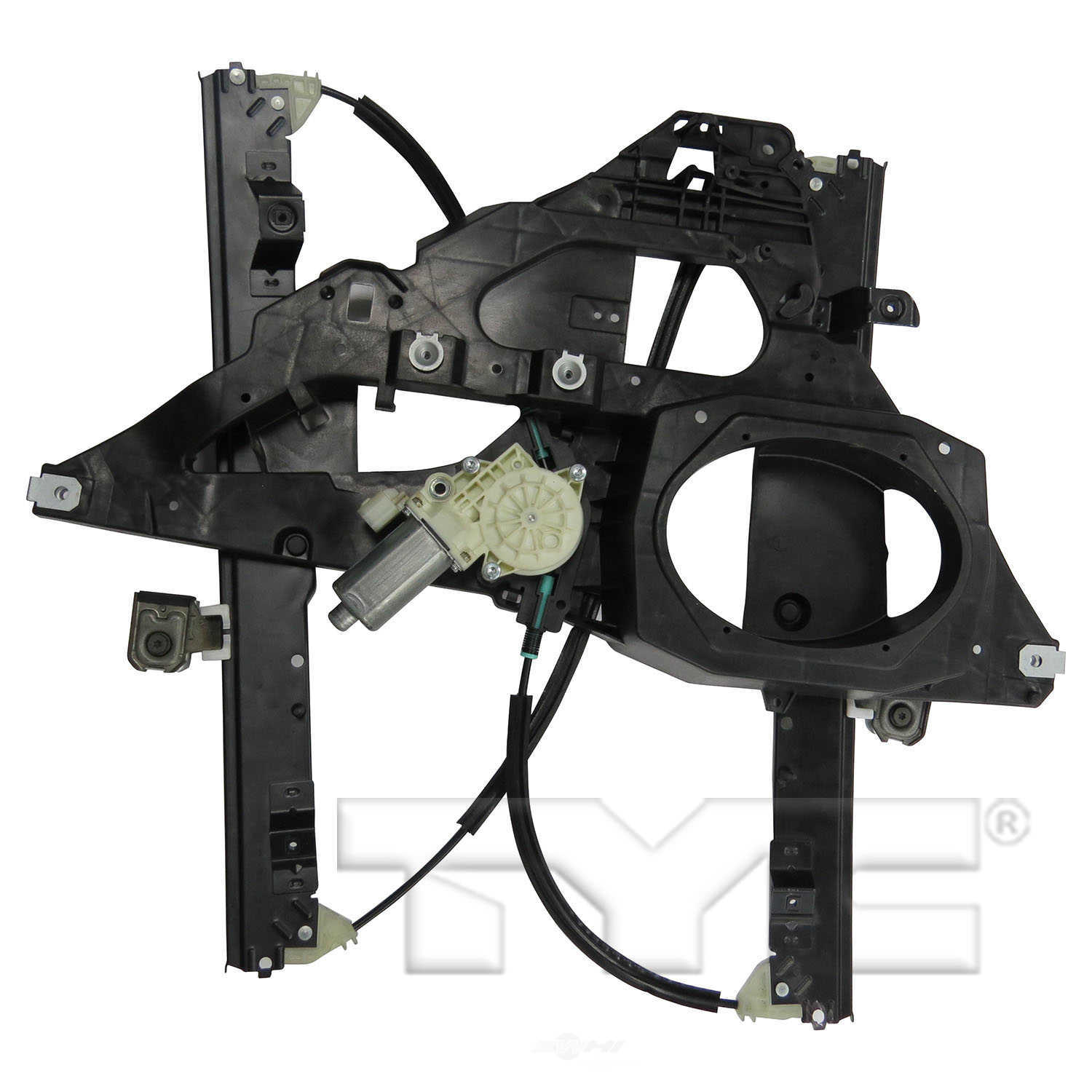 TYC - Power Window Motor And Regulator Assembly - TYC - 660558
