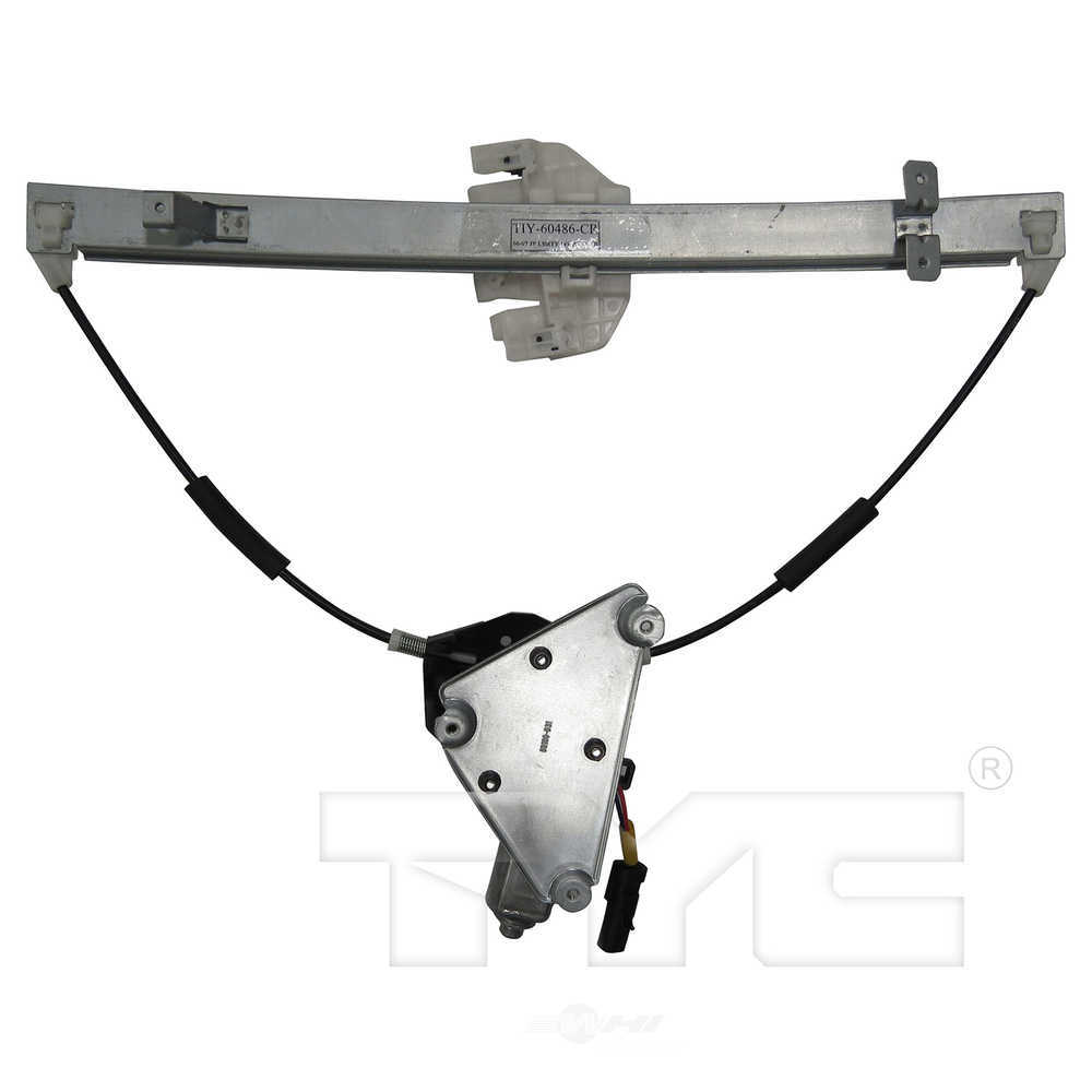 TYC - Power Window Motor And Regulator Assembly - TYC - 660559