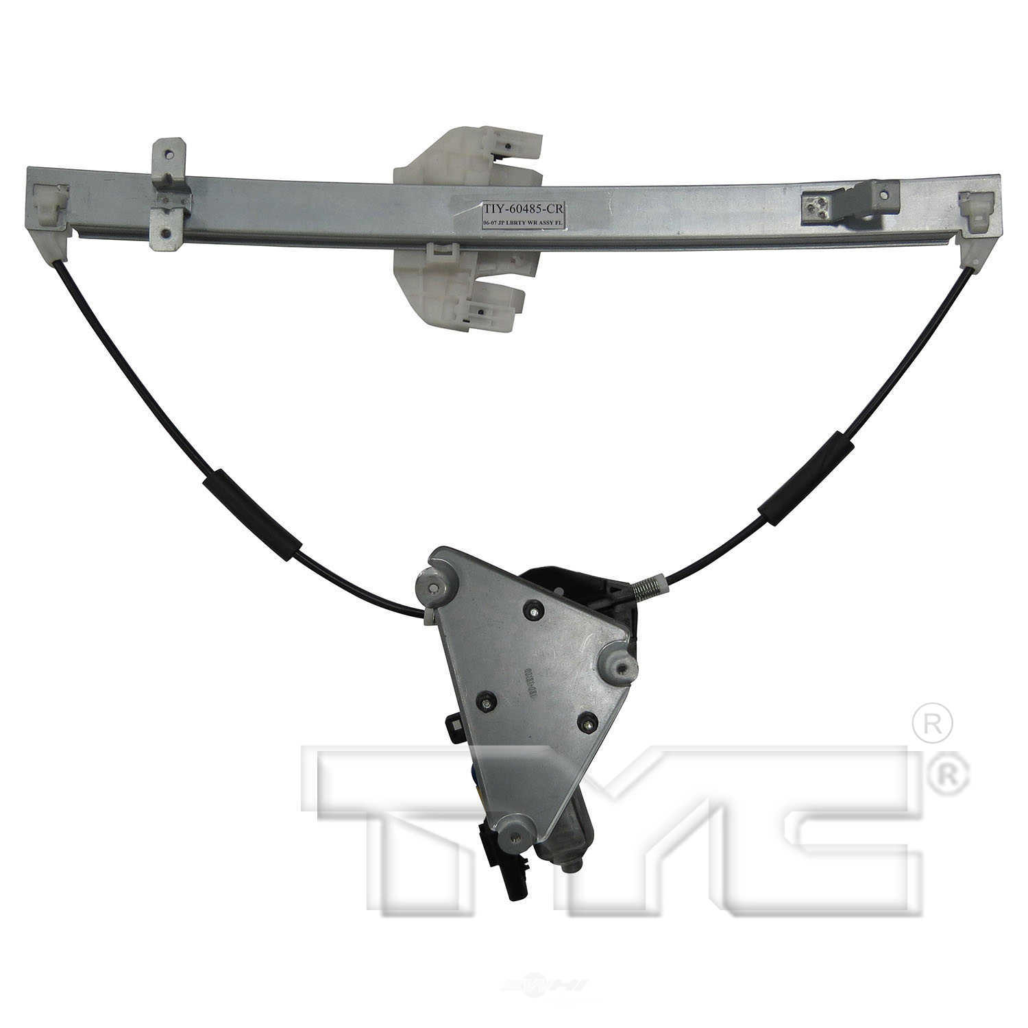 TYC - Power Window Motor And Regulator Assembly - TYC - 660560