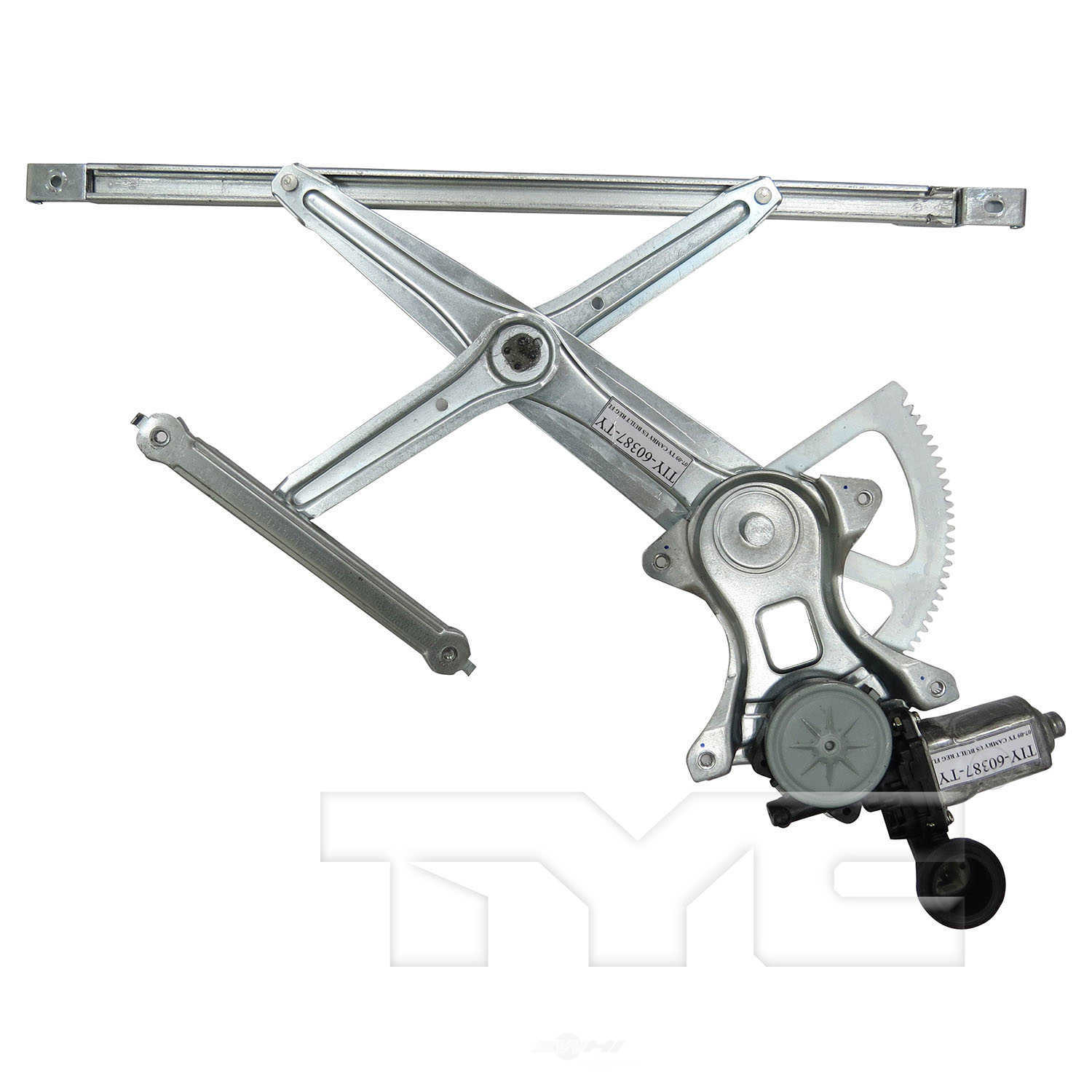 TYC - Power Window Motor And Regulator Assembly - TYC - 660570