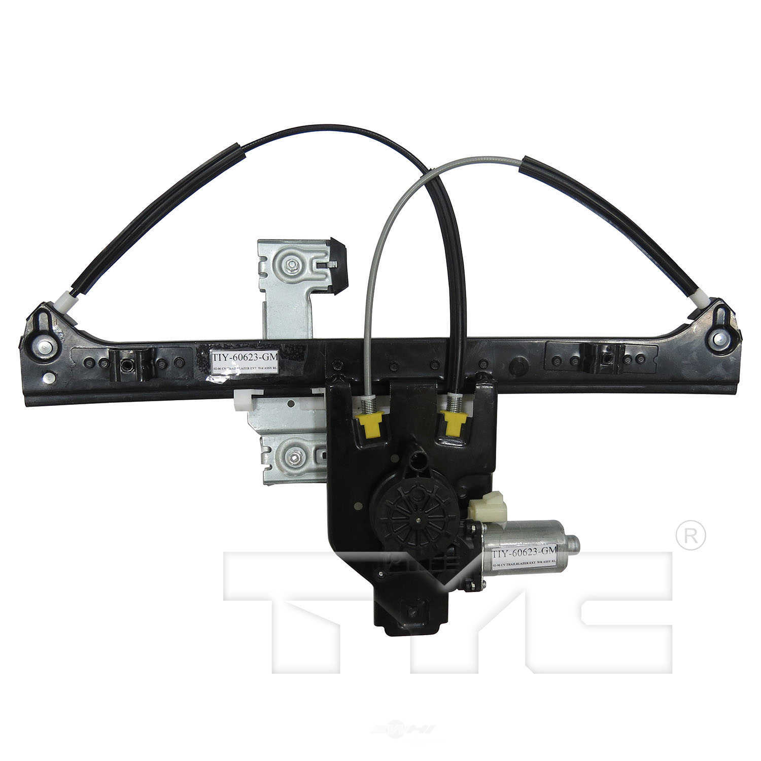 TYC - Power Window Motor And Regulator Assembly - TYC - 660572