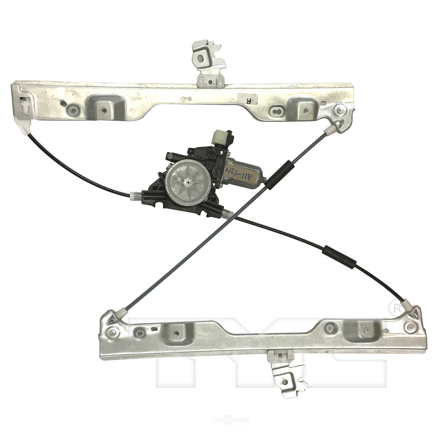 TYC - Power Window Motor And Regulator Assembly - TYC - 660607