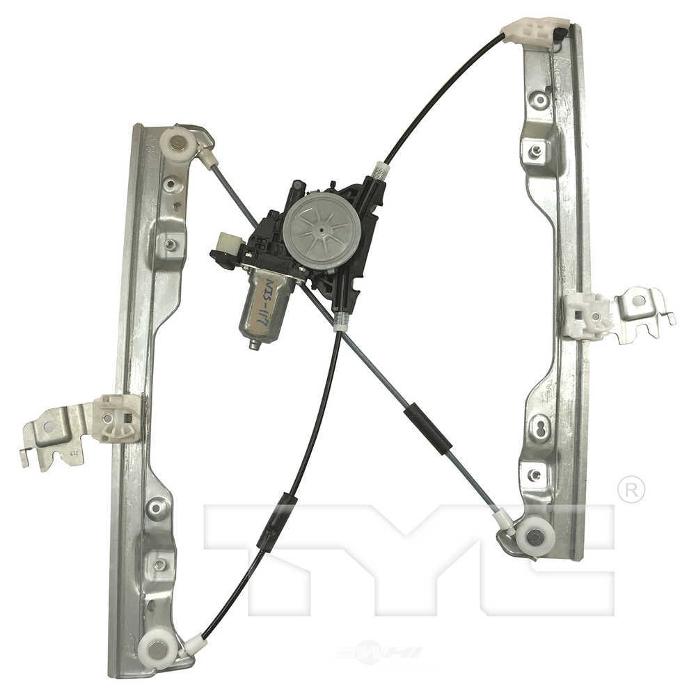 TYC - Power Window Motor And Regulator Assembly - TYC - 660608