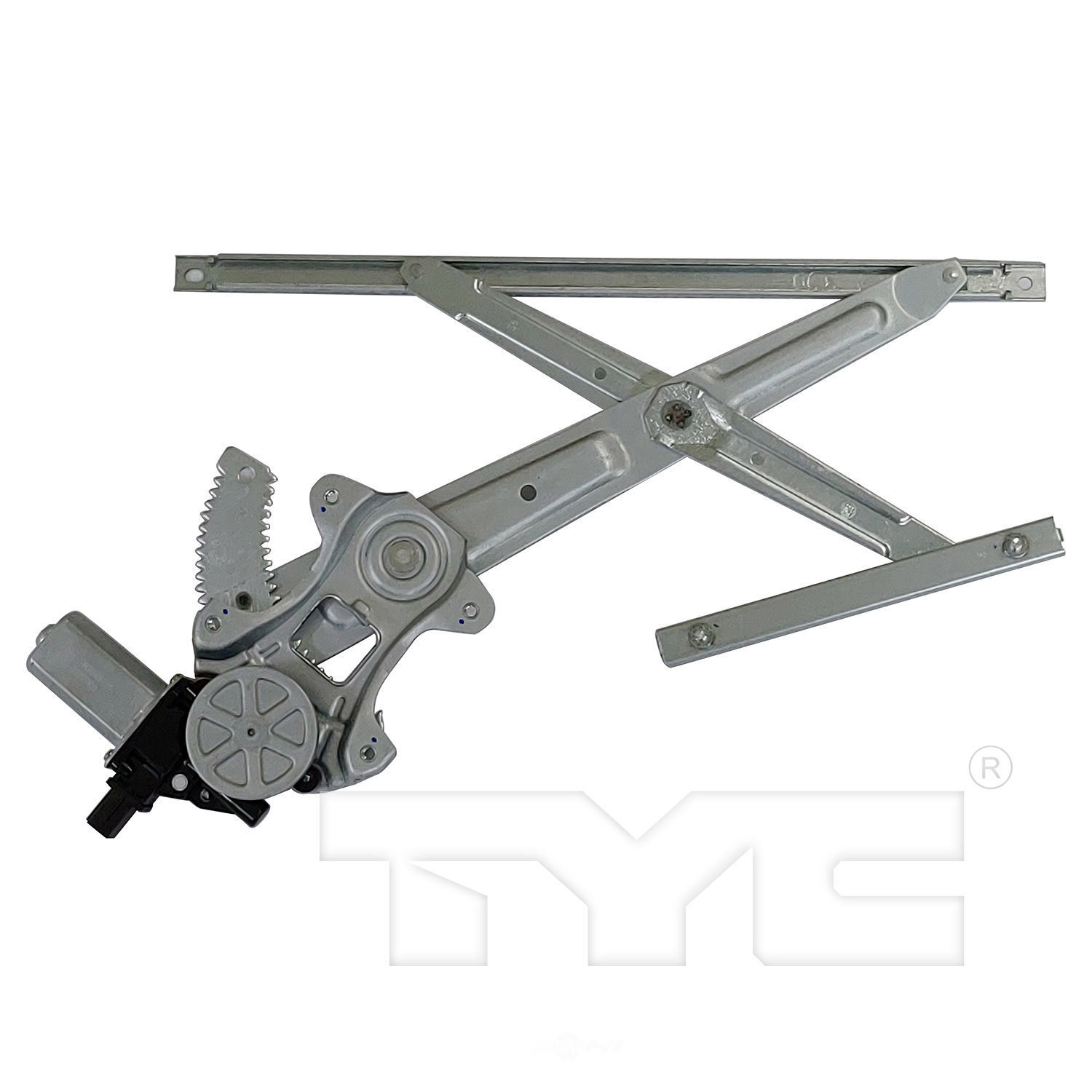 TYC - Power Window Motor And Regulator Assembly - TYC - 660647