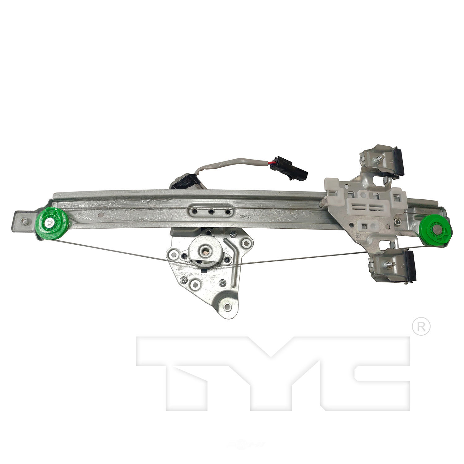 TYC - Power Window Motor And Regulator Assembly - TYC - 660663