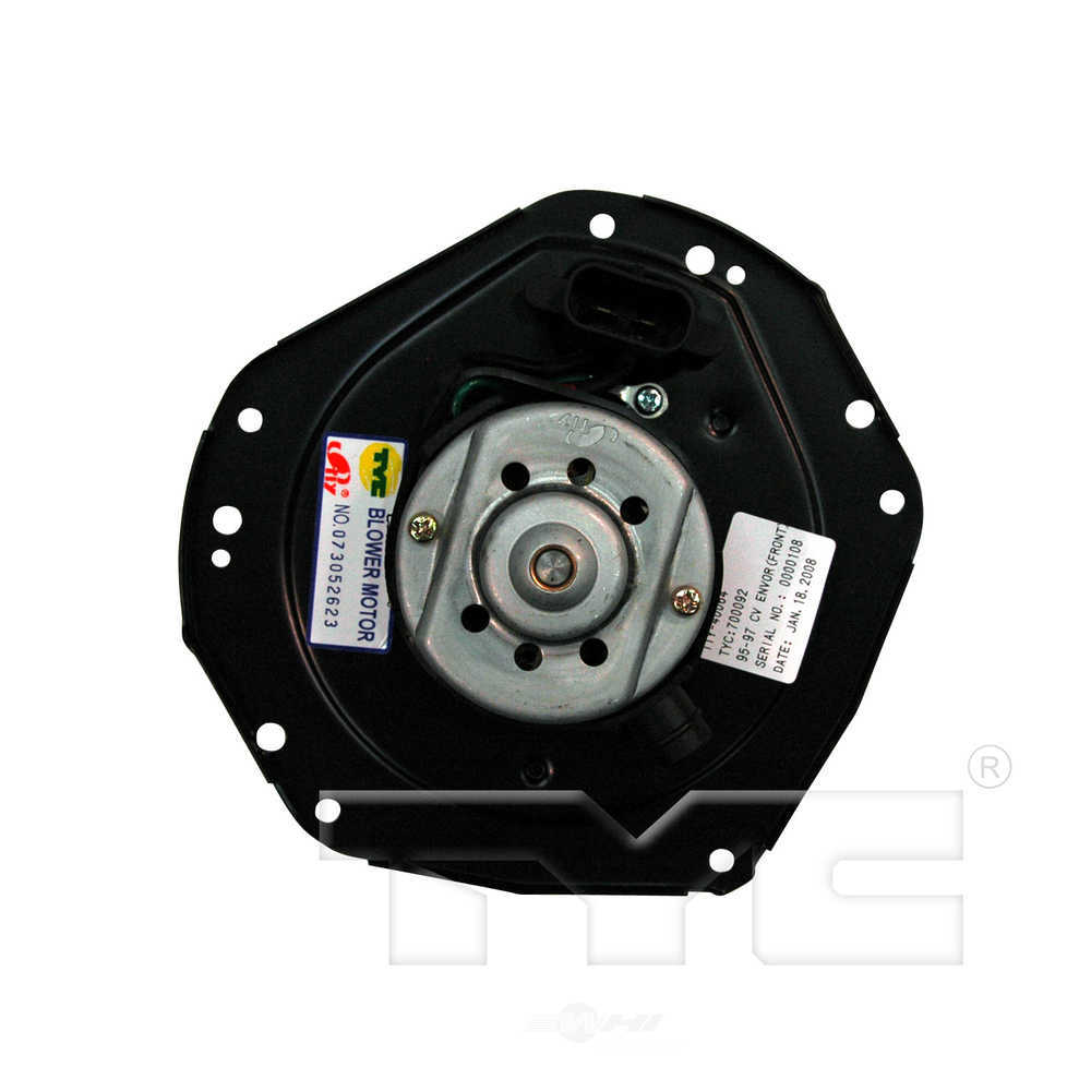 TYC - HVAC Blower Motor - TYC 700092