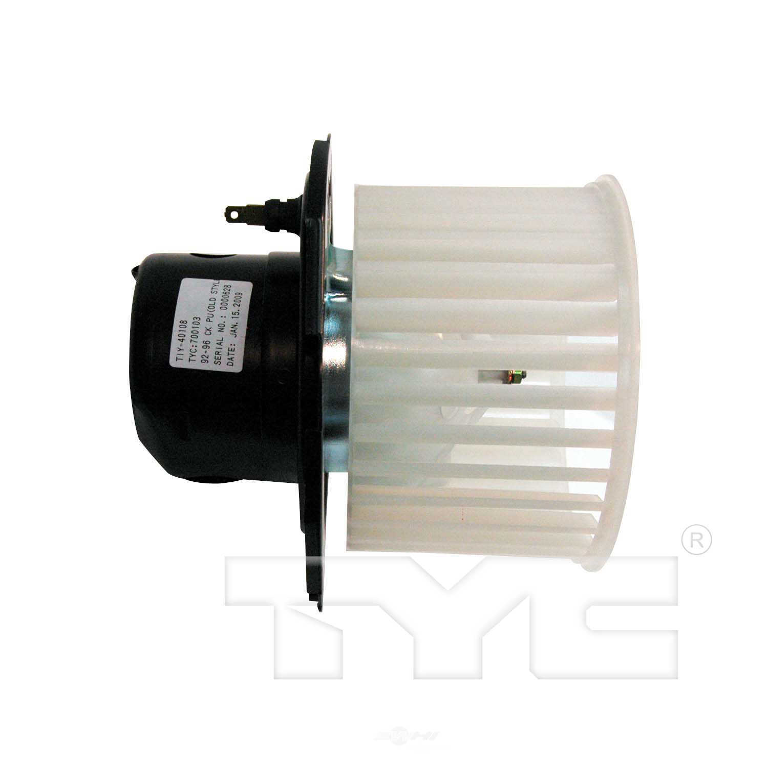 TYC - HVAC Blower Motor (Front) - TYC 700103