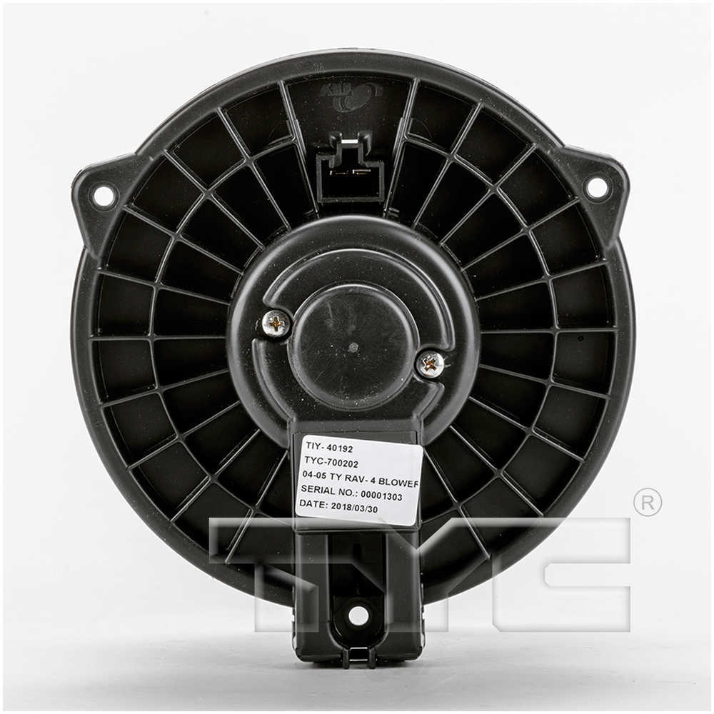 TYC - HVAC Blower Motor - TYC 700202
