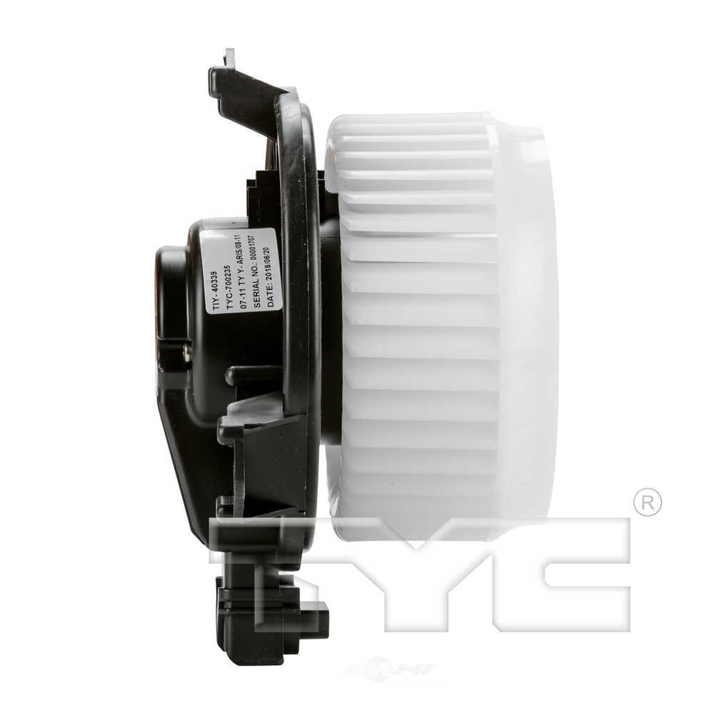 TYC - HVAC Blower Motor (Front) - TYC 700235
