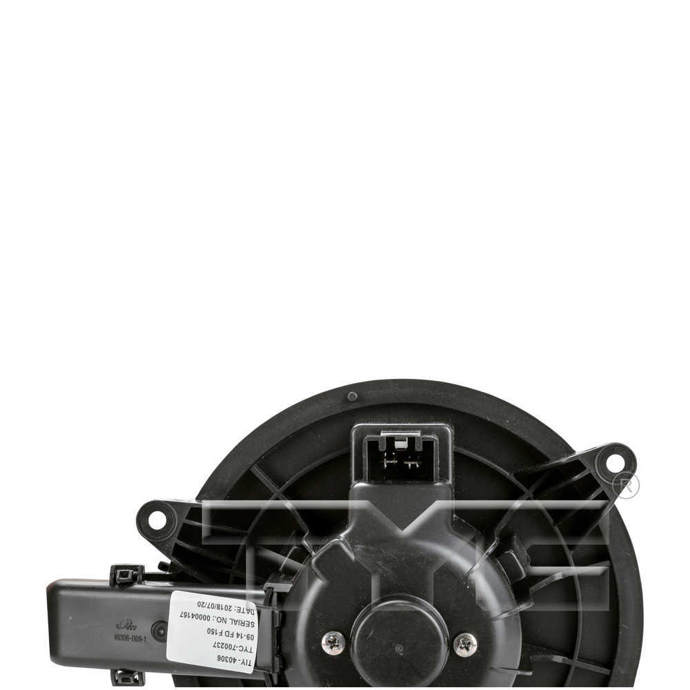 TYC - HVAC Blower Motor - TYC 700237