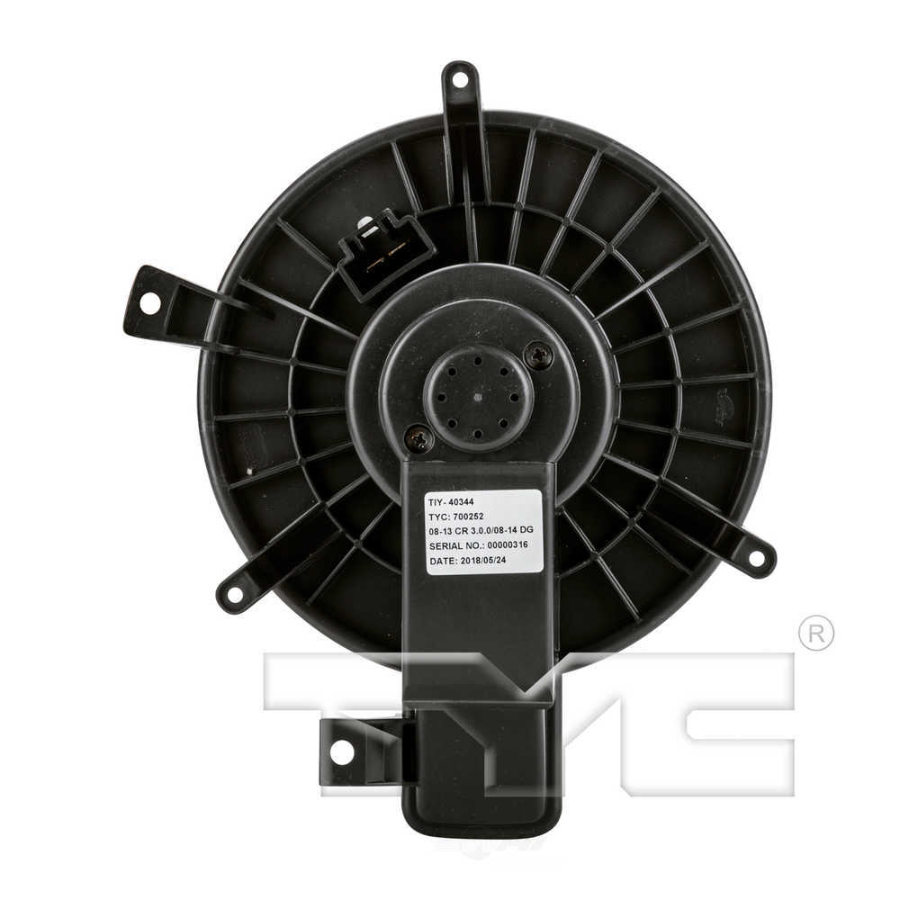 TYC - HVAC Blower Motor - TYC 700252